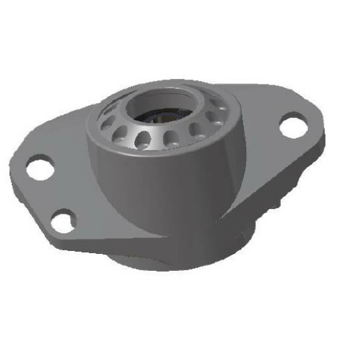 后轴减振器上支撑